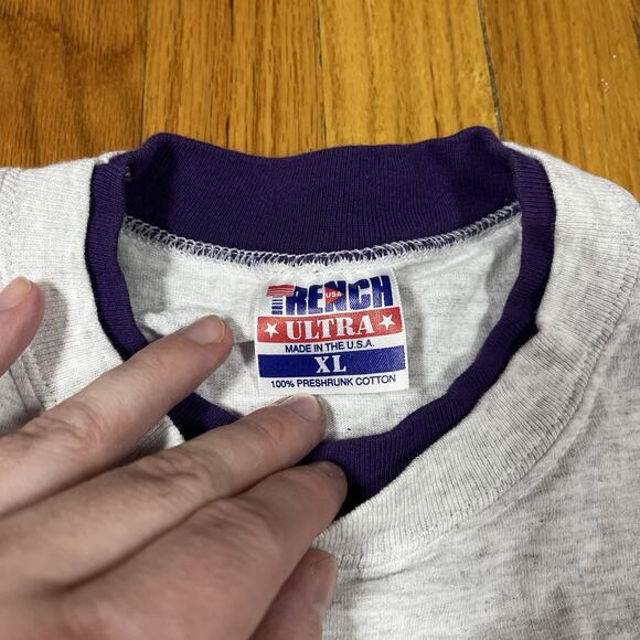 Vintage Phoenix Suns Mock Double Layer XL Single Stitch T-Shirt Trench 1992 NBA - Picture 5 of 12